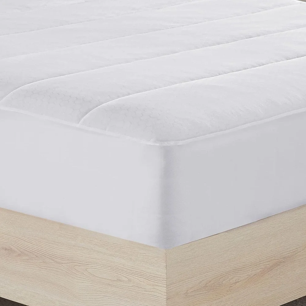 Waterproof Mattress Protector Cooling Fitted Mattress Pad Bed Cover Full Size